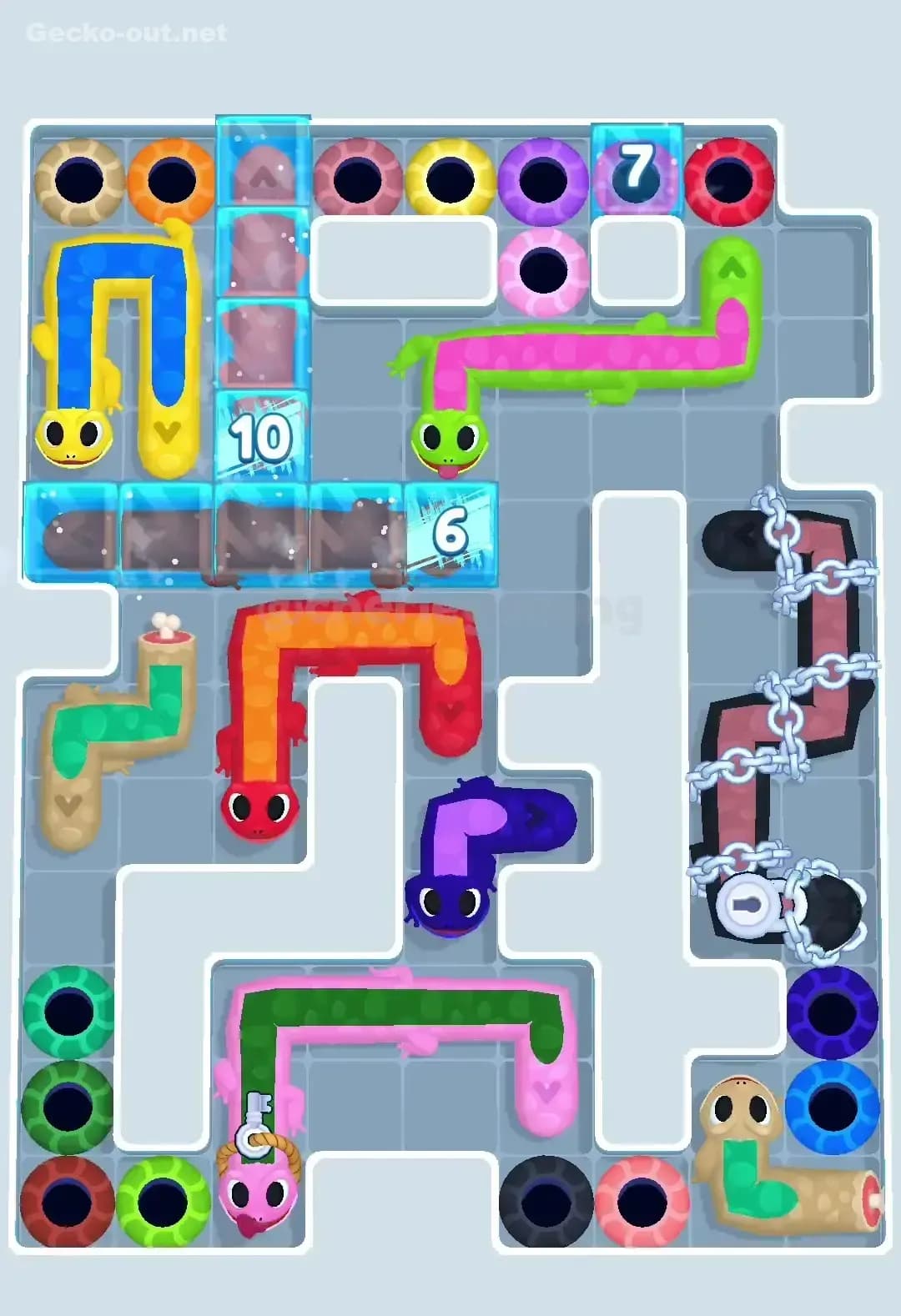 Gecko Out Level 564 Screenshot