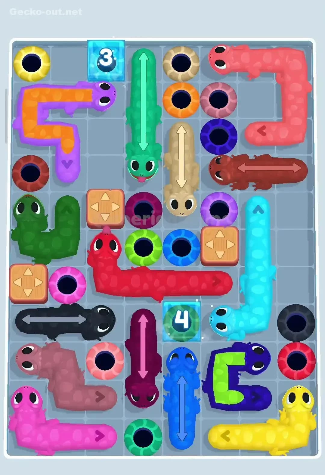 Gecko Out Level 220 Screenshot